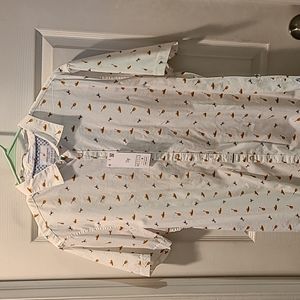 Nwt fun mens button down